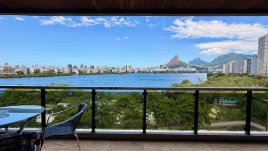 Apartamento com 3 Quartos para alugar, 220m² no Lagoa, Rio de Janeiro