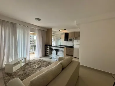 Apartamento com 1 Quarto para alugar, 51m² no Sítio Tamboré Alphaville, Barueri