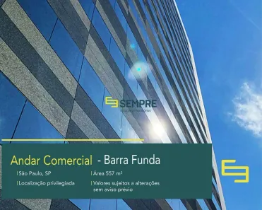 Sala Comercial para alugar, 557m² no Parque Industrial Tomas Edson, São Paulo