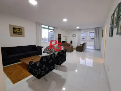 Cobertura com 3 Quartos para alugar, 202m² no Gonzaga, Santos