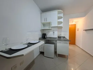 Apartamento com 1 Quarto para alugar, 25m² no Pinheiros, São Paulo