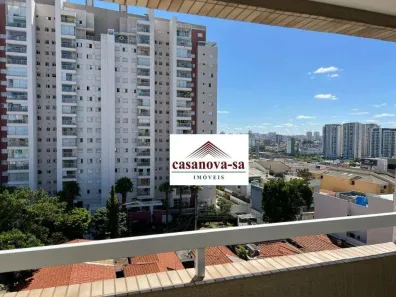 Apartamento com 3 Quartos para alugar, 98m² no Campestre, Santo André