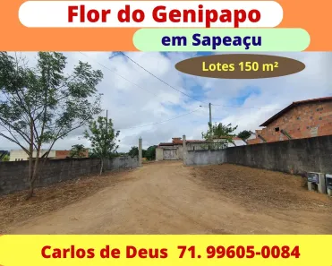 Lote/Terreno à venda, 150m² no Centro, Sapeaçu