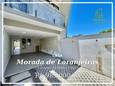 Casa com 3 Quartos à venda, 133m² no Morada de Laranjeiras, Serra