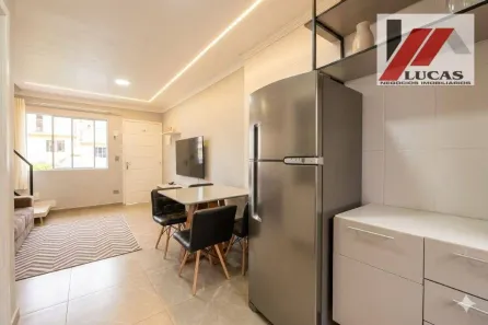 Casa de Condomínio com 2 Quartos para venda ou aluguel, 48m² no Chácara Ondas Verdes, Cotia