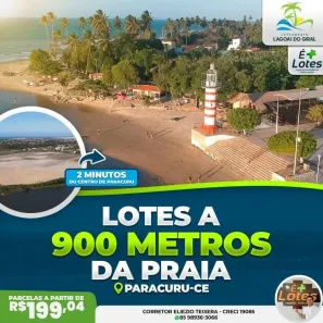 Lote/Terreno com 1 Quarto à venda, 150m² no , Paracuru