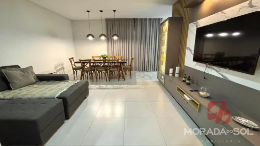 Apartamento com 3 Quartos para alugar, 130m² no Meia Praia, Itapema