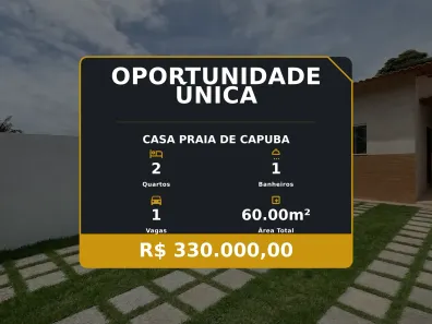 Casa com 2 Quartos à venda, 60m² no Praia de Capuba, Serra