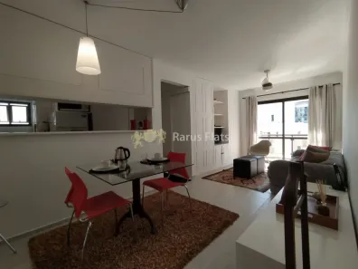 Flat com 1 Quarto para alugar, 45m² no Itaim Bibi, São Paulo