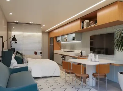 Apartamento com 1 Quarto à venda, 28m² no Boa Viagem, Recife