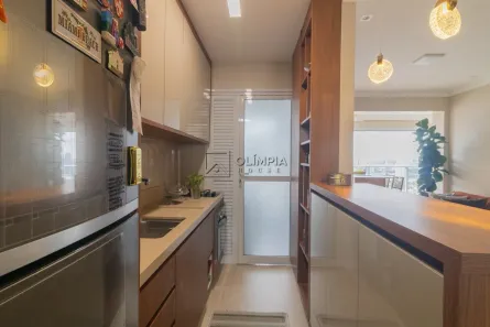 Apartamento com 1 Quarto para alugar, 69m² no Jardim das Acácias, São Paulo