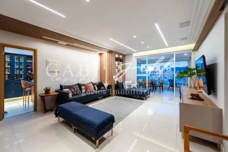 Apartamento com 3 Quartos à venda, 129m² no Gonzaga, Santos