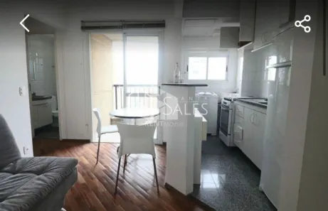 Apartamento com 1 Quarto para alugar, 37m² no Vila Nova Conceição, São Paulo