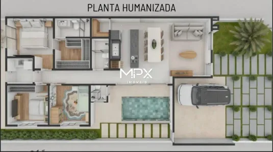 Casa de Condomínio com 3 Quartos à venda, 140m² no Taquaral, Piracicaba