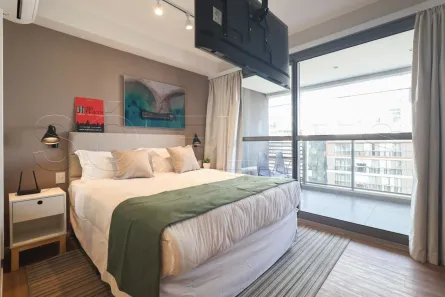 Flat com 1 Quarto à venda, 26m² no Jardim Paulista, São Paulo