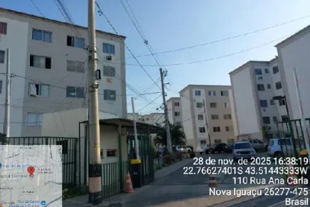 Apartamento com 2 Quartos à venda, 43m² no Jardim Palmares, Nova Iguaçu
