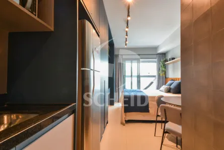 Apartamento com 1 Quarto à venda, 24m² no Indianópolis, São Paulo