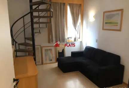 Flat com 1 Quarto para alugar, 45m² no Vila Olímpia, São Paulo