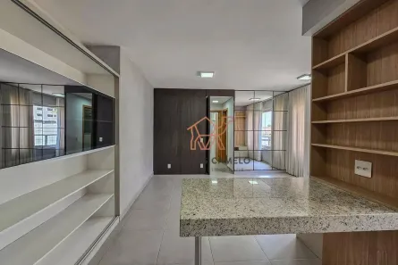 Apartamento com 1 Quarto para alugar, 57m² no Vila da Serra, Nova Lima