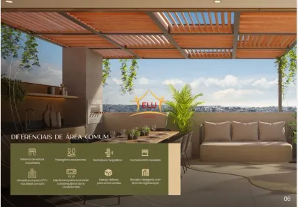 Apartamento com 3 Quartos à venda, 87m² no Castelo, Belo Horizonte