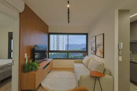 Apartamento com 1 Quarto para alugar, 57m² no Vila da Serra, Nova Lima