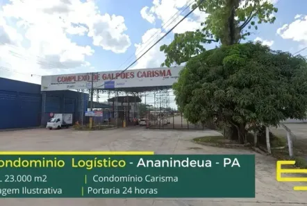 Galpão/Depósito/Armazém para alugar, 2750m² no Levilândia, Ananindeua