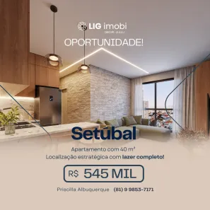 Apartamento com 2 Quartos à venda, 40m² no Boa Viagem, Recife