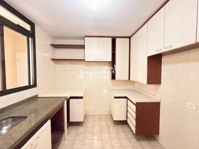 Apartamento com 3 Quartos para alugar, 98m² no Boqueirão, Santos