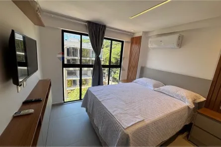 Flat com 1 Quarto para alugar, 31m² no Cabo Branco, João Pessoa