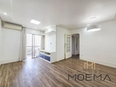 Apartamento com 2 Quartos para alugar, 63m² no Moema, São Paulo