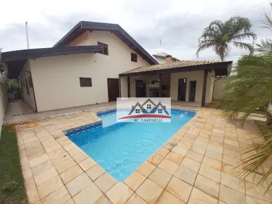 Casa de Condomínio com 3 Quartos à venda, 271m² no Condomínio Residencial Terras do Caribe, Valinhos
