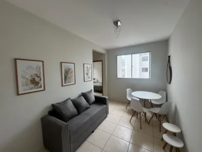 Apartamento com 2 Quartos para alugar, 48m² no Colina de Laranjeiras, Serra