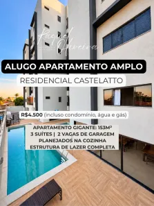 Apartamento com 3 Quartos para alugar, 153m² no Agenor de Carvalho, Porto Velho