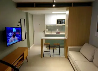 Flat com 1 Quarto para alugar, 45m² no Bela Vista, São Paulo