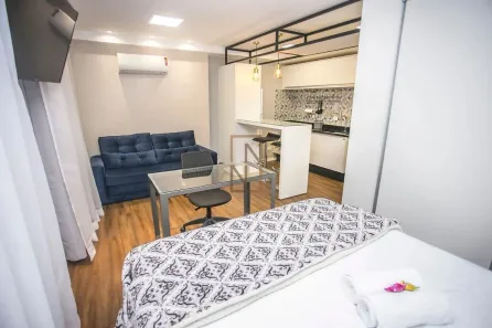Apartamento com 1 Quarto à venda, 28m² no Centro, Curitiba