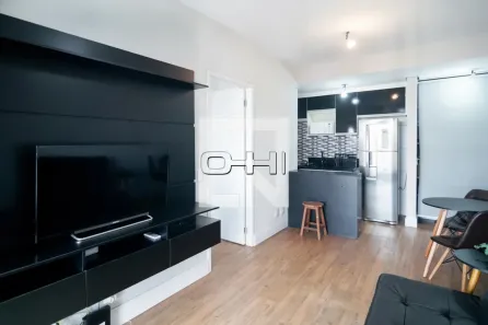 Apartamento com 1 Quarto para alugar, 50m² no Brooklin Paulista, São Paulo