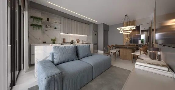 Apartamento com 1 Quarto à venda, 36m² no Praia Brava de Itajaí, Itajaí