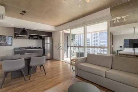 Apartamento com 1 Quarto à venda, 63m² no Cidade Monções, São Paulo