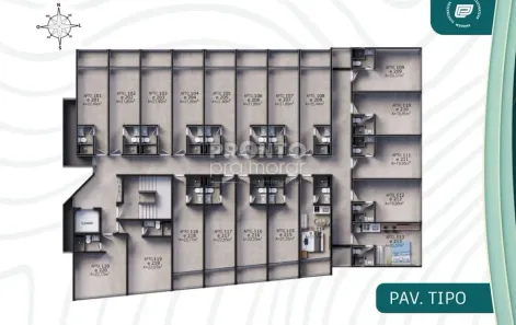 Flat com 1 Quarto à venda, 21m² no Centro, Ipojuca