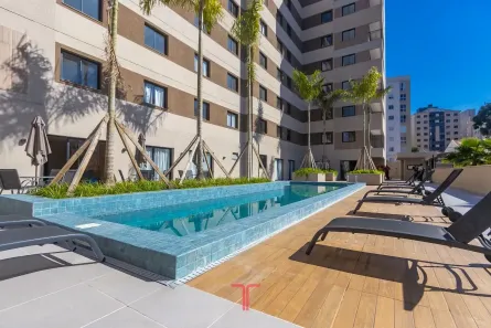 Apartamento com 1 Quarto para alugar, 17m² no Novo Mundo, Curitiba
