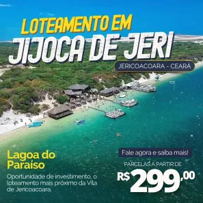 Lote/Terreno à venda, 200m² no Centro, Jijoca de Jericoacoara