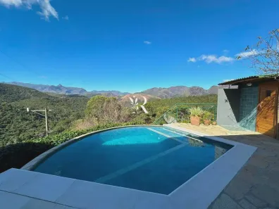 Casa de Condomínio com 1 Quarto à venda, 800m² no Araras, Petrópolis