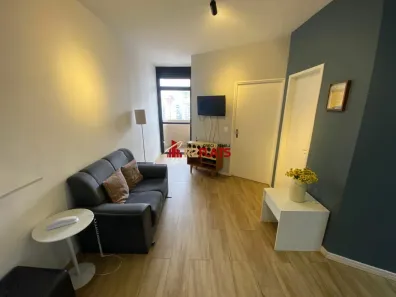 Apartamento com 1 Quarto à venda, 37m² no Indianópolis, São Paulo