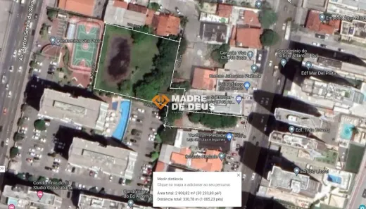 Lote/Terreno à venda, 2898m² no Piedade, Jaboatão dos Guararapes