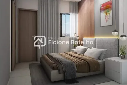 Apartamento com 2 Quartos à venda, 62m² no Novo Mundo, Uberlândia