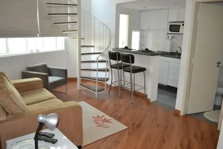 Flat com 1 Quarto para alugar, 45m² no Vila Nova Conceição, São Paulo