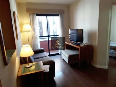 Flat com 2 Quartos para alugar, 54m² no Cidade Monções, São Paulo