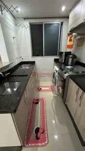 Apartamento com 2 Quartos à venda, 51m² no Parque Santa Rosa, Suzano