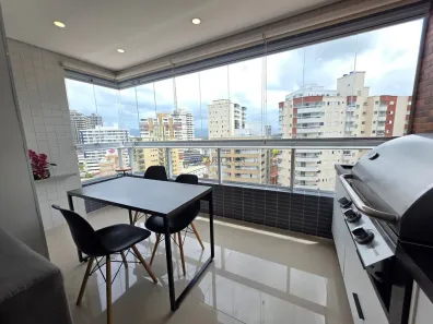 Apartamento com 1 Quarto à venda, 50m² no Guilhermina, Praia Grande