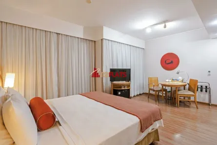 Flat com 1 Quarto à venda, 28m² no Indianópolis, São Paulo